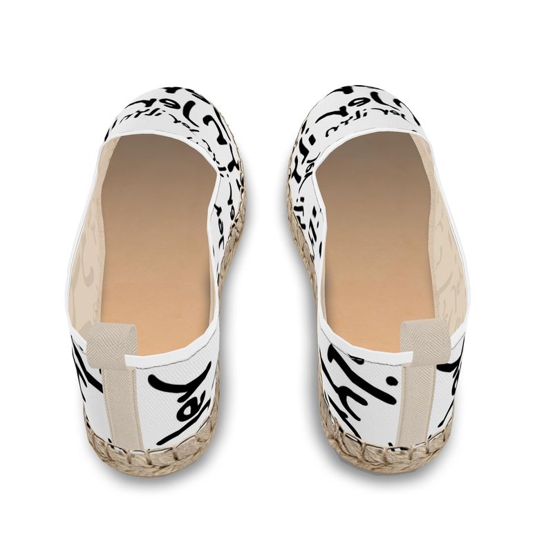 Flache Espadrilles