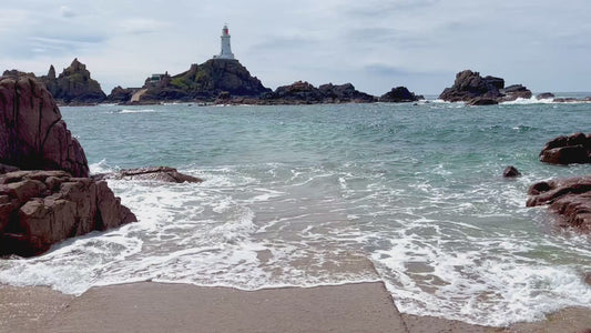 Monatliche Videos (Abo) - Hier Nr. 1 VIDEO zum Download- Der Leuchtturm von La Corbière - Das Wasser steigt 💦🌊⚓️🌅